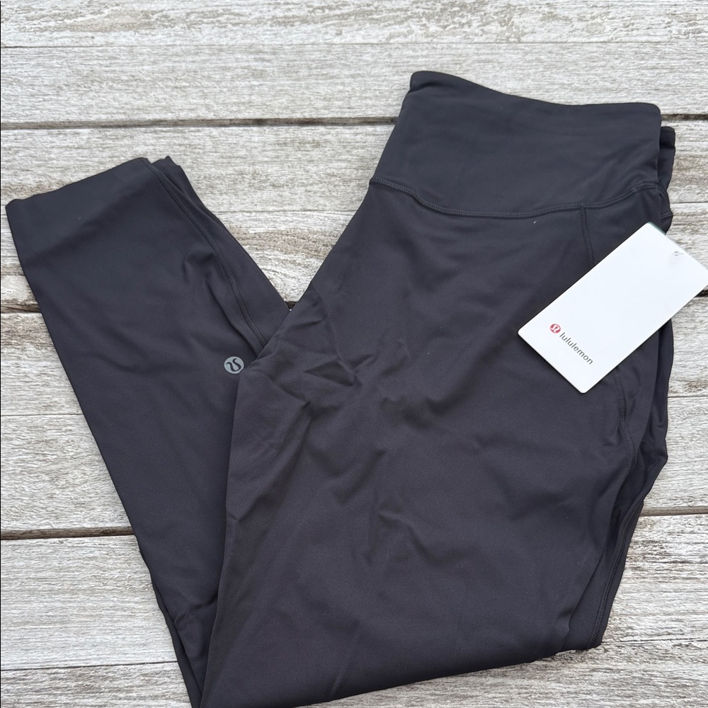 Lululemon Base Pace High-Rise Tight 25" Black size 14‎ NWT Leggings